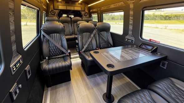 12 passenger sprinter van interior waco