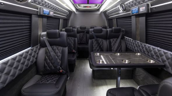 15 passenger sprinter van interior round rock