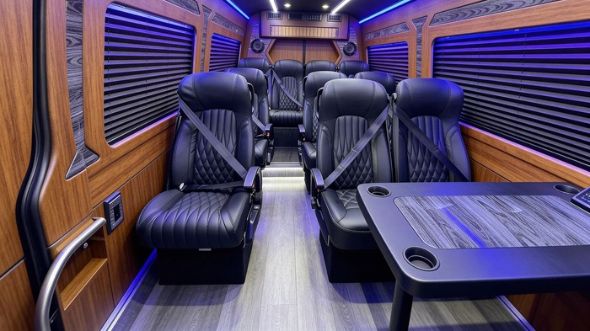 18 passenger sprinter van interior georgetown