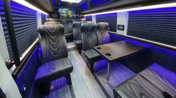 18 passenger sprinter van interior pflugerville