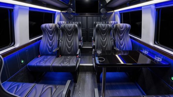 20 passenger sprinter van interior austin