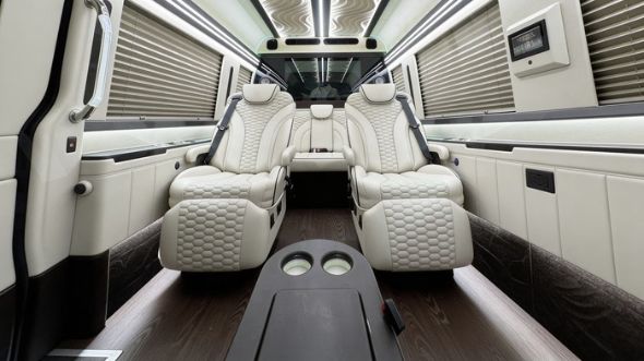 8 passenger sprinter van interior round rock