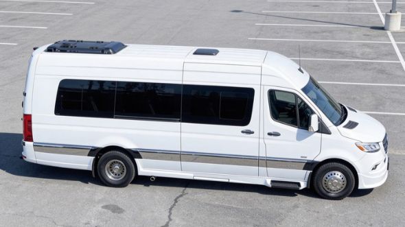 austin wedding sprinter van rental