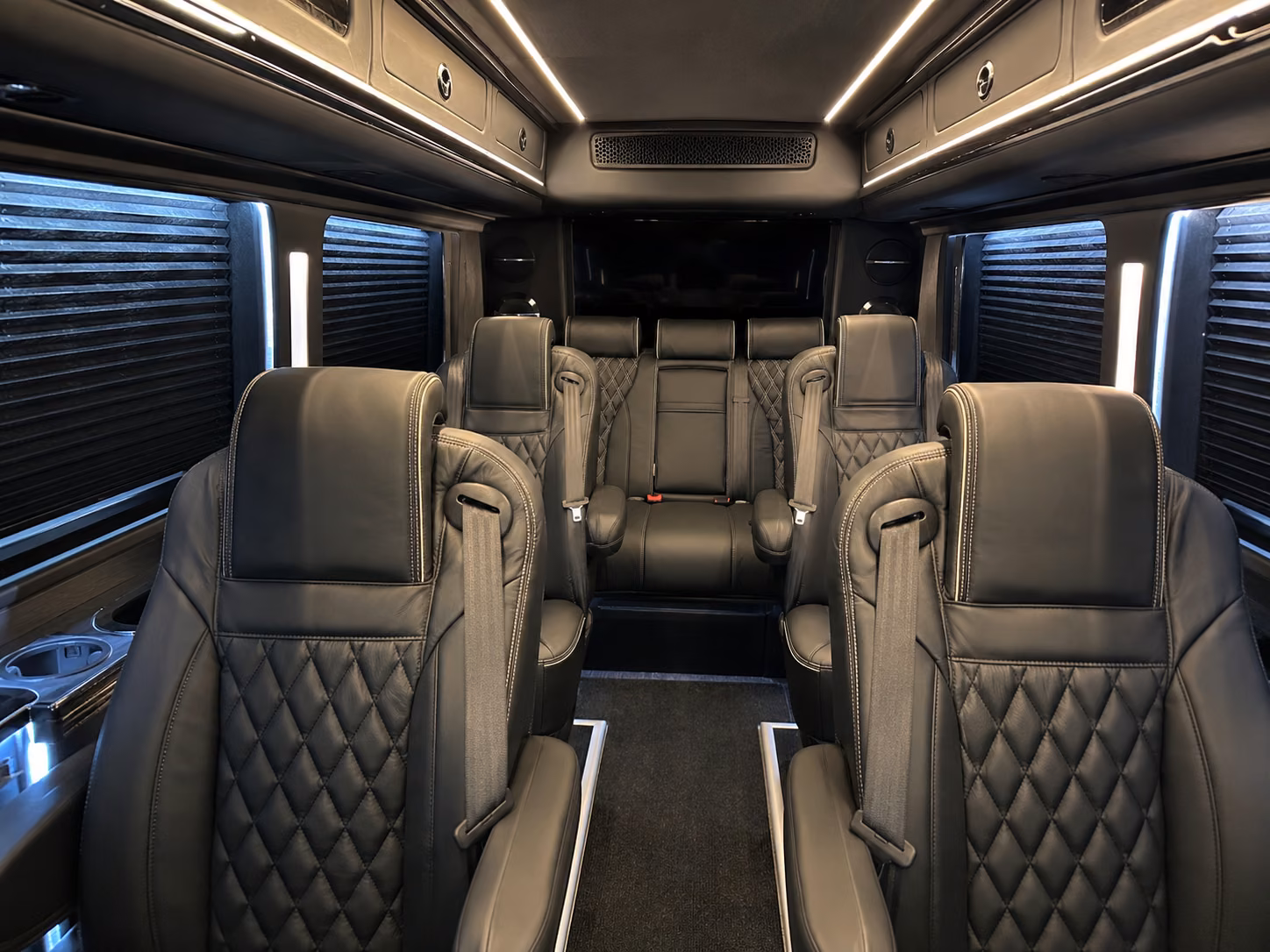 round rock 15 passenger sprinter van interior