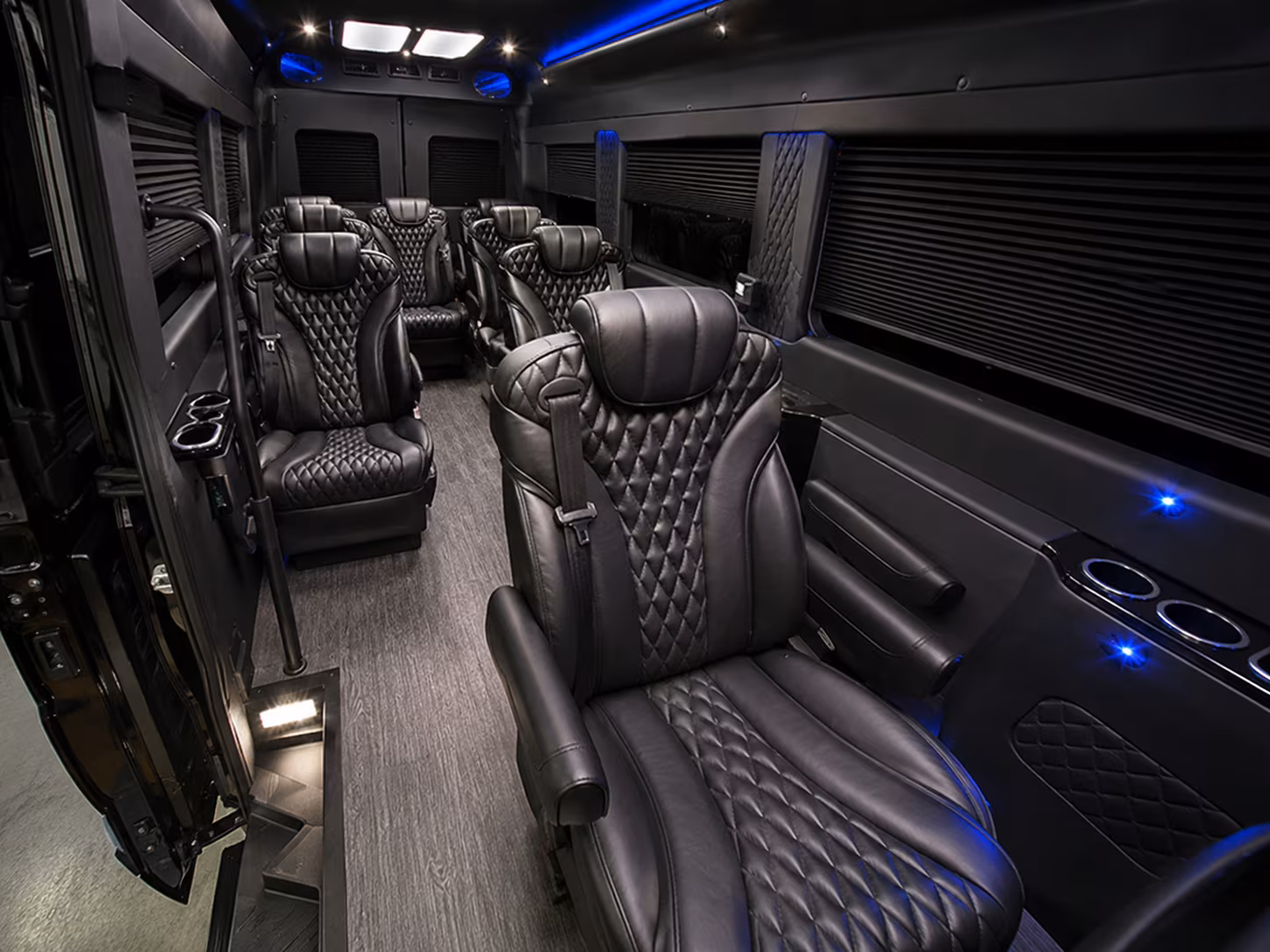 round rock 20 passenger sprinter van inside