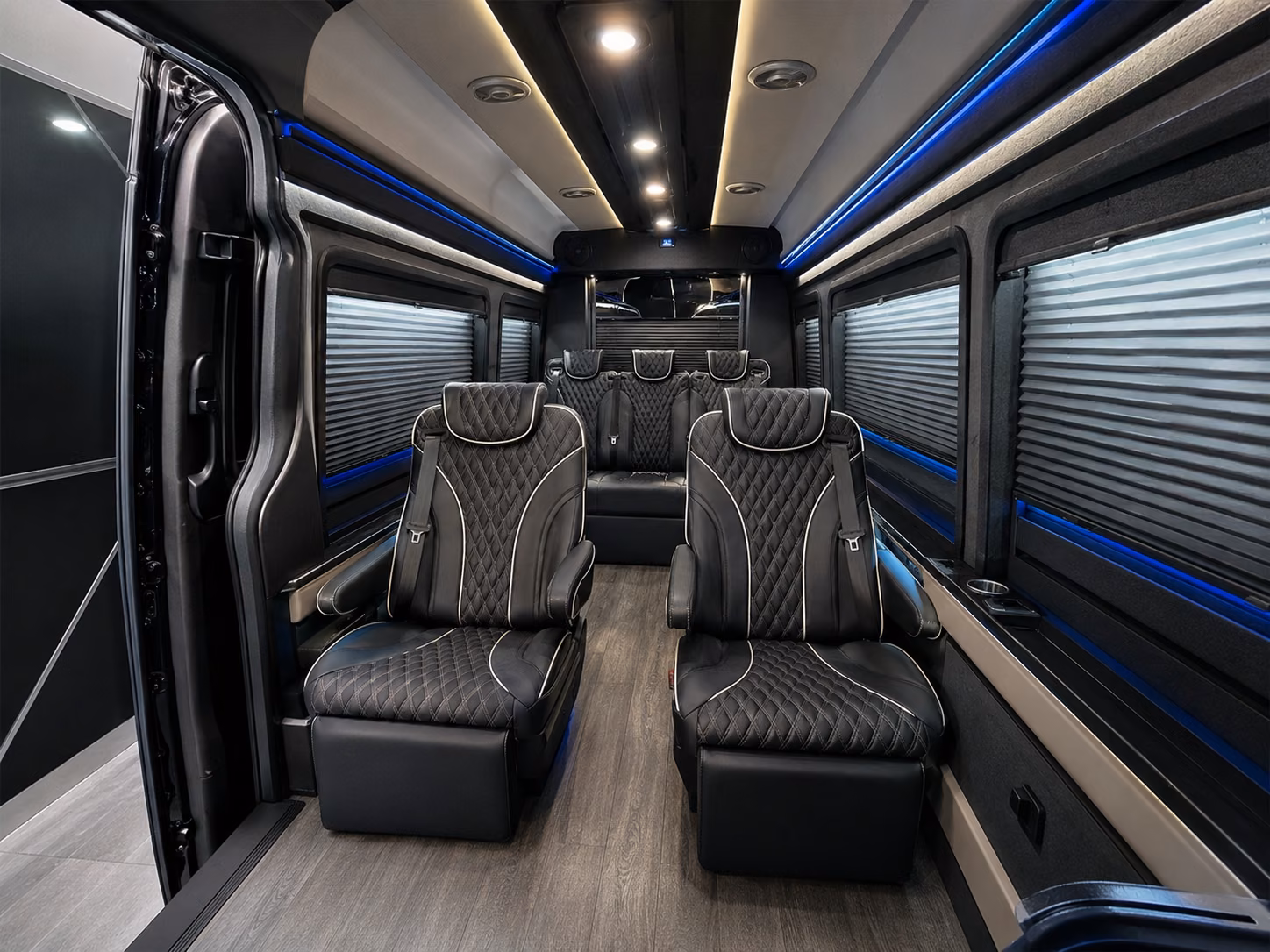 round rock 8 passenger sprinter van inside