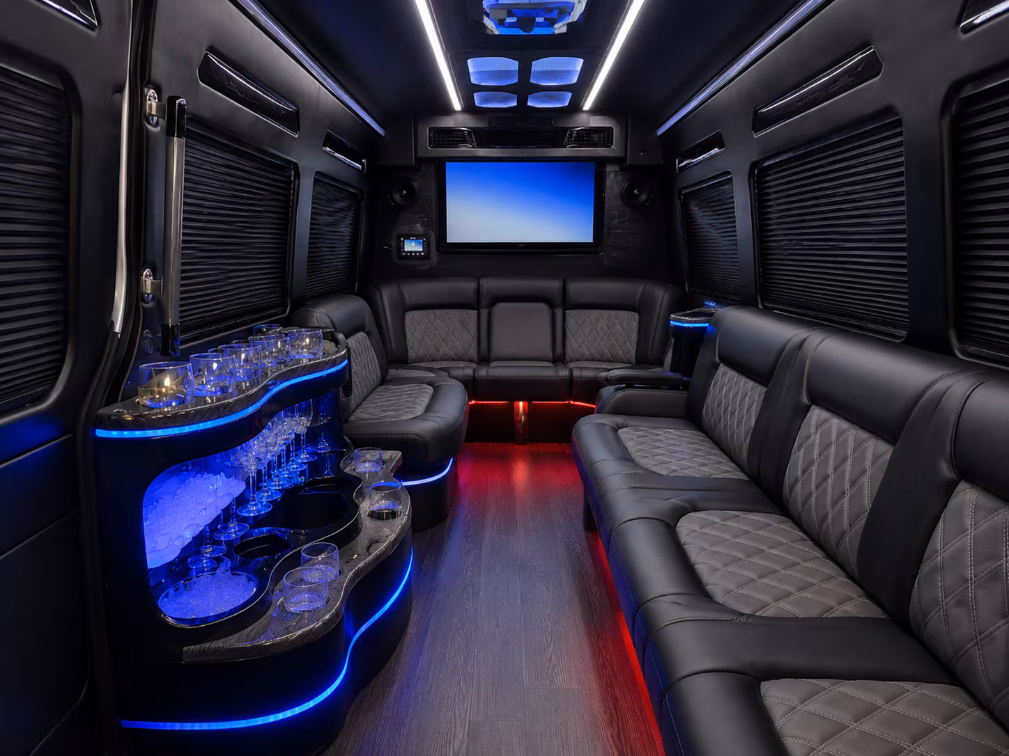 round rock sprinter limousine interior