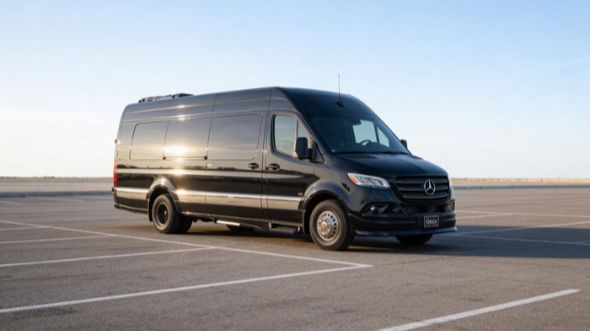 temple concert sprinter van rental